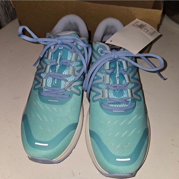 Salomon Running Shoes   Confidence Blue  USA 10.5 Hiking  NWT - Picture 1 of 12